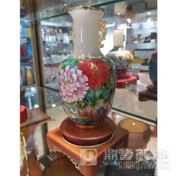 【合肥禮品合肥工藝品合肥景泰藍瓷器桌面擺件現(xiàn)貨訂購】-