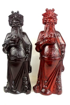 【廠家直銷紅木工藝品財神擺件 木質工藝品 武財神爺佛像 一件起】價格,廠家,圖片,木質、竹質工藝品,如皋市下原鎮振新紅木工藝品廠-