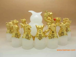 匠心獨(dú)韻 十二生肖阿富汗玉藝術(shù)酒具，品味文化與工藝的華彩交融